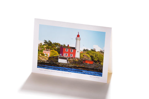 Fisgard Lighthouse National Historic Site, Collwood, BC (Greeting Card)