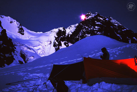 Moonrise over the Black Buttes, Mount Baker, 1978 (Limited Edition Print)