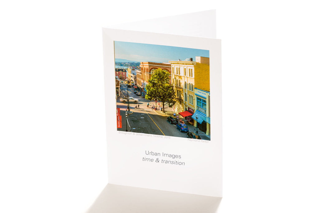 Broughton & Government, Victoria, BC (Greeting Card)