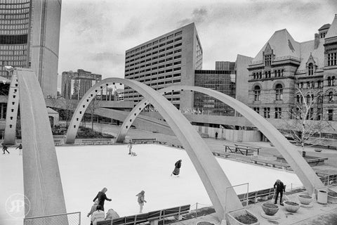 Nathan Phillips Square, Toronto, 1988 (Limited Edition Print)