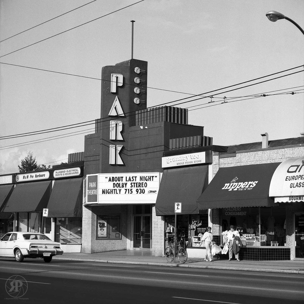 Park Theatre, Vancouver, 1984 (Unlimited Print)