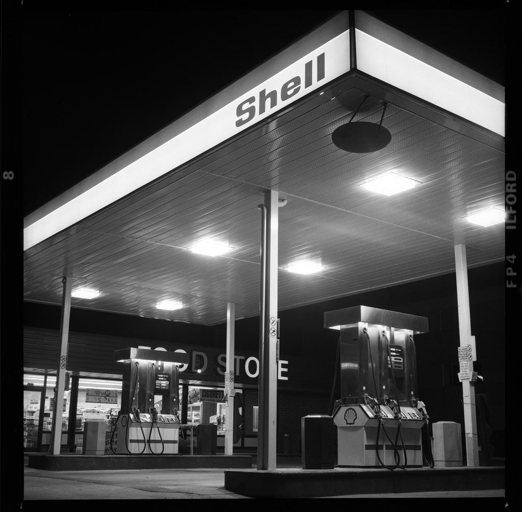 Shell Gas Station, West 10th & Discovery, Vancouver, 1986 (Limited Edition Print)
